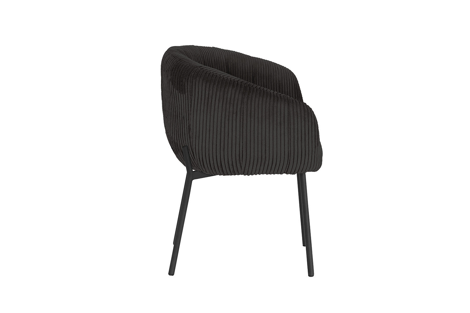 Stoel ruby Corduroy Fabb Hyper 16 Grijs