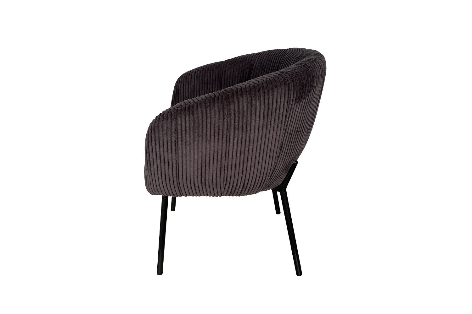 Stoel ruby Corduroy Fabb Hyper 16 Grijs