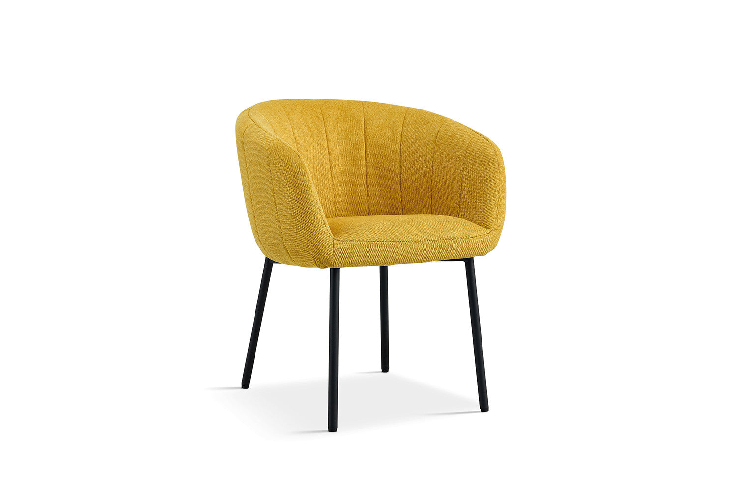 Stoel ruby Stof Geel