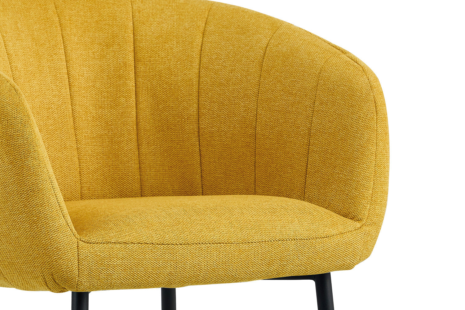 Stoel ruby Stof Geel