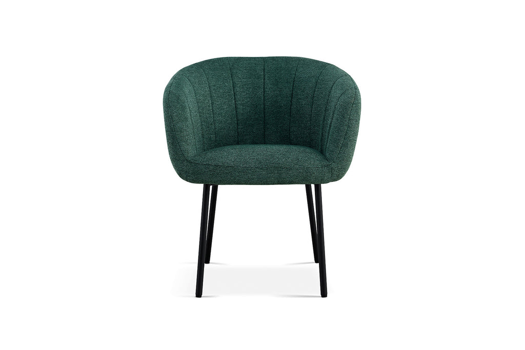 Stoel ruby Stof Groen