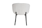 Stoel ruby Bouclé Wit