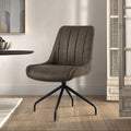 Stoel conellia Draaibaar Stof Bruin Grijs