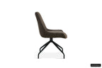Stoel conellia Draaibaar Stof Bruin Grijs