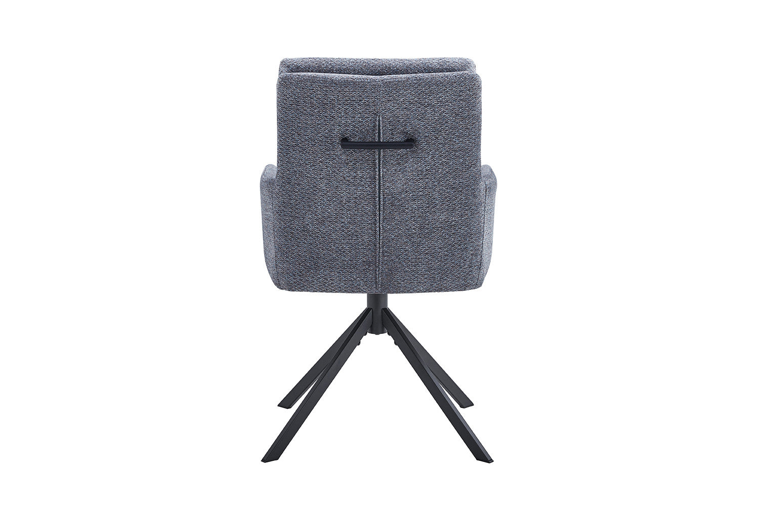 Stoel mirello Draaibaar tot 0 Stof Davis Bliss 75-73 Donkergrijs