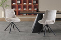 Stoel velutto Stof Beige