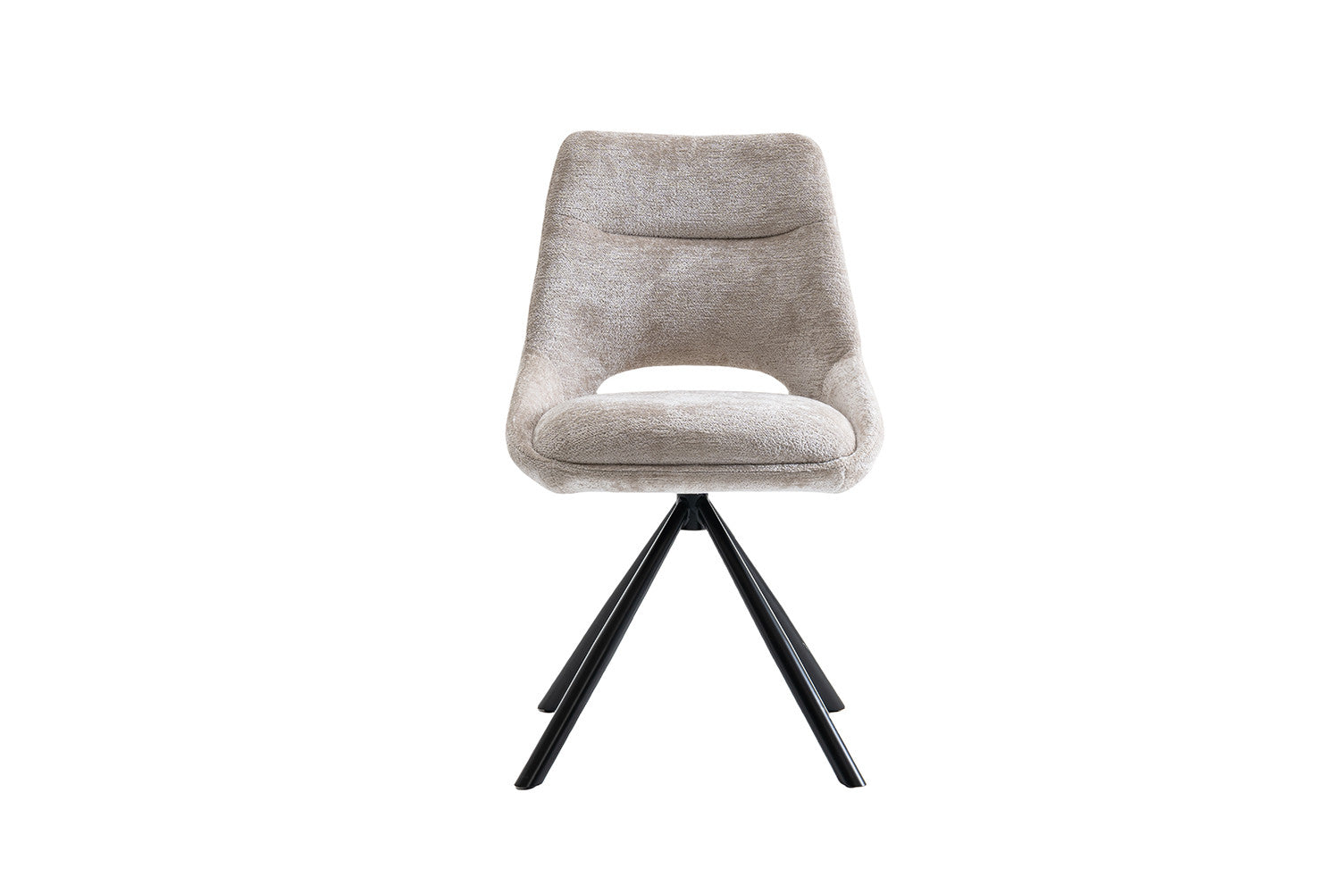 Stoel velutto Stof Beige