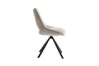 Stoel velutto Stof Beige