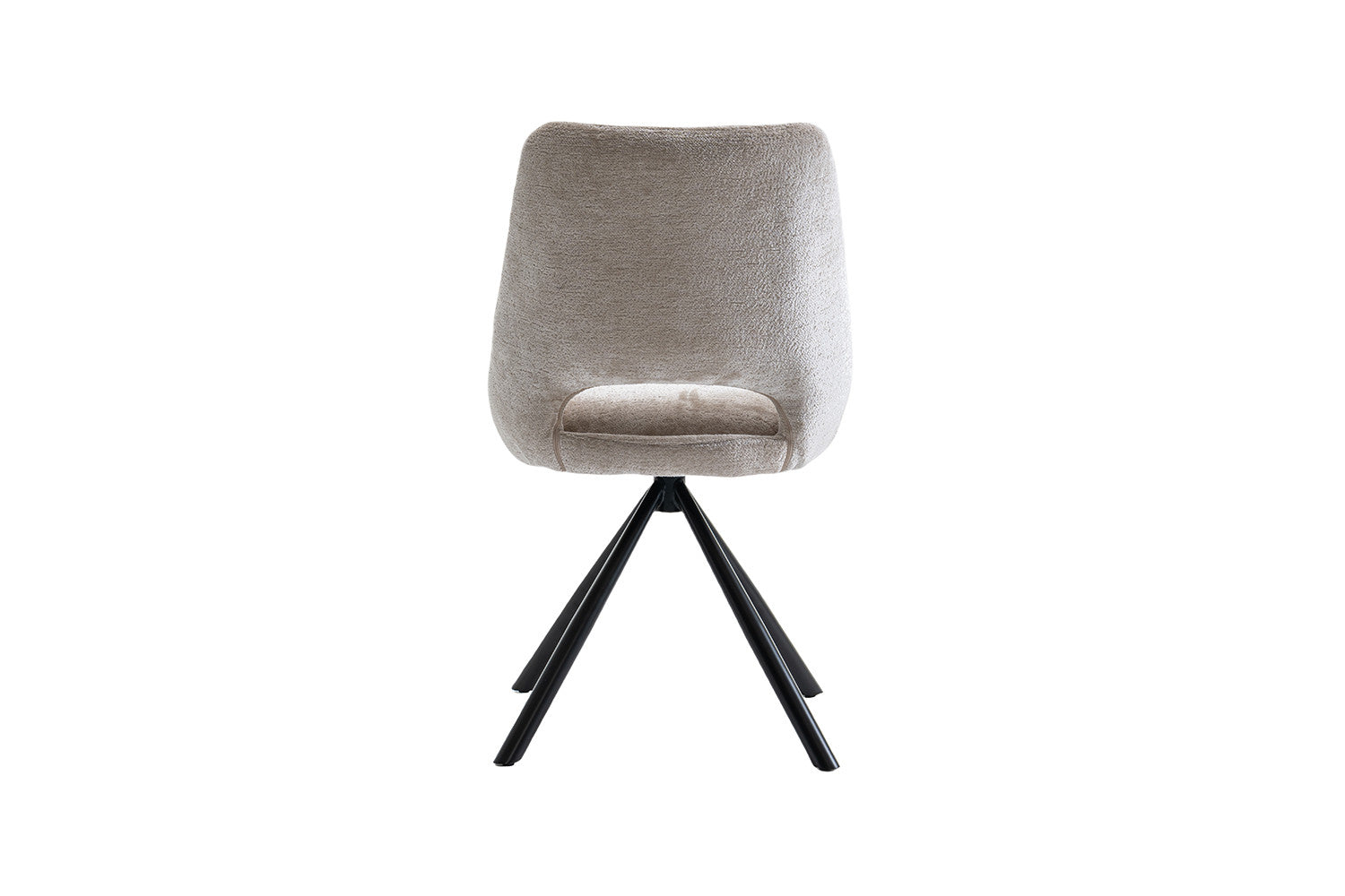 Stoel velutto Stof Beige