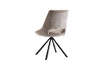 Stoel velutto Stof Taupe