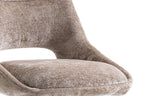 Stoel velutto Stof Taupe