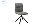 Stoel veljo Draaibaar tot 0 Stof Grijs