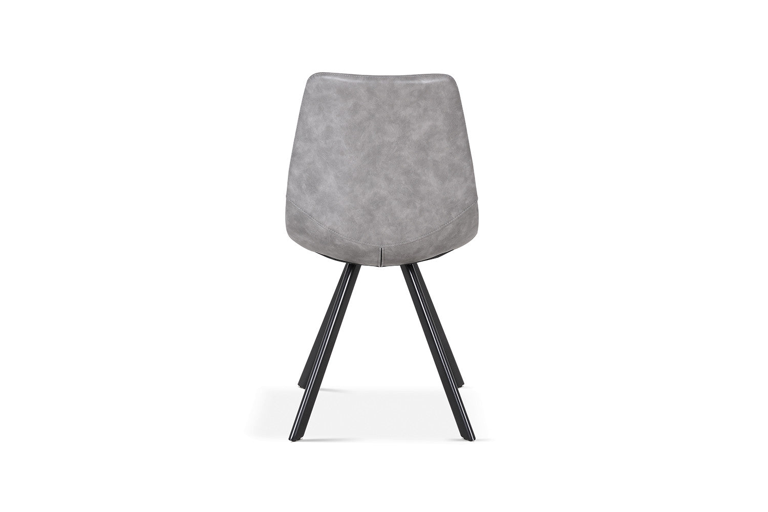 Stoel metardo PU Donkergrijs