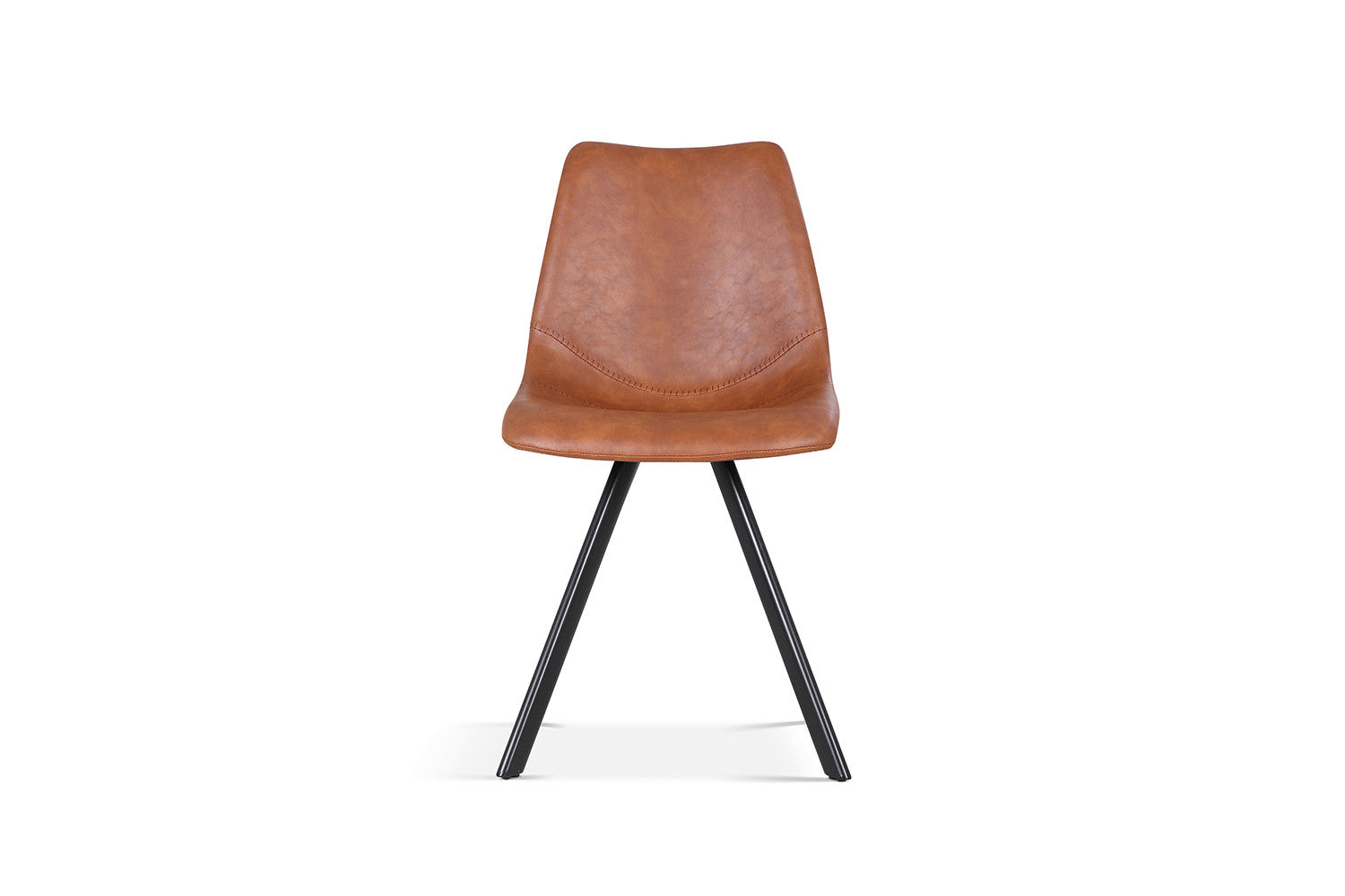 Stoel metardo PU Cognac