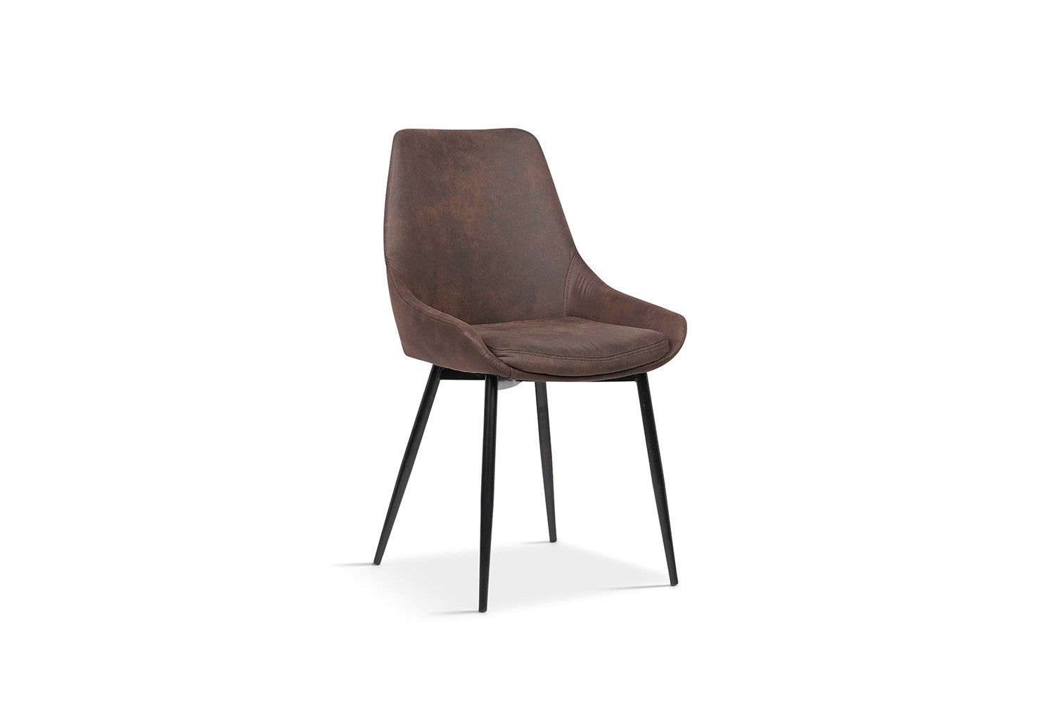 Stoel danora Micro fiber PU Bruin