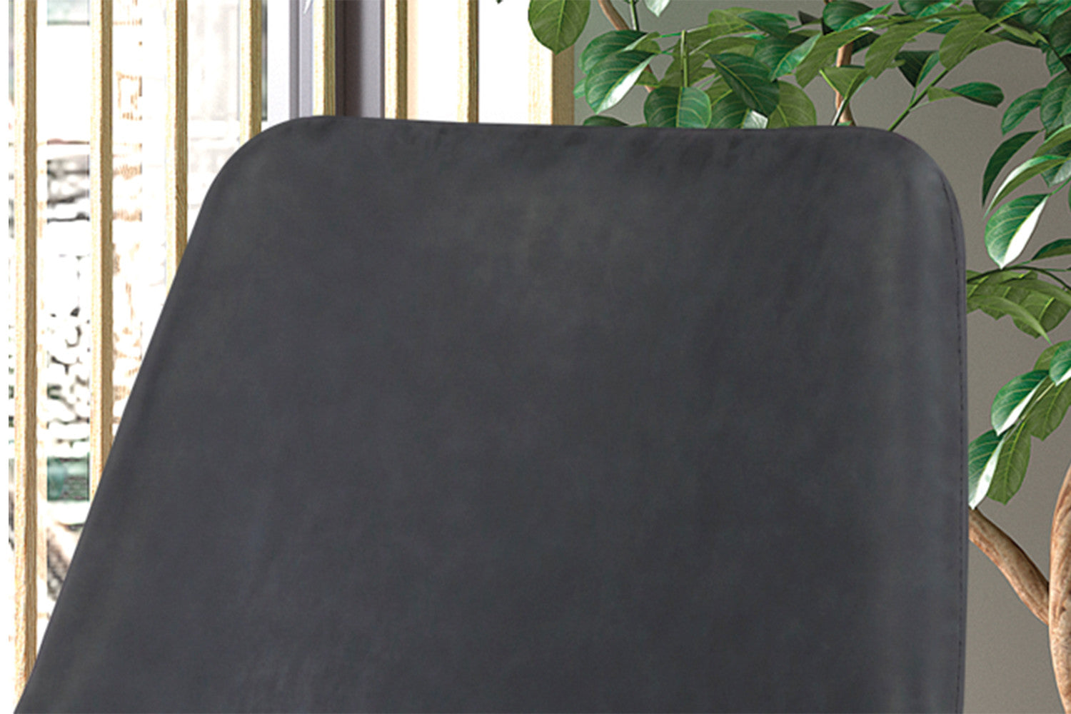 Stoel danora PU Donkergrijs