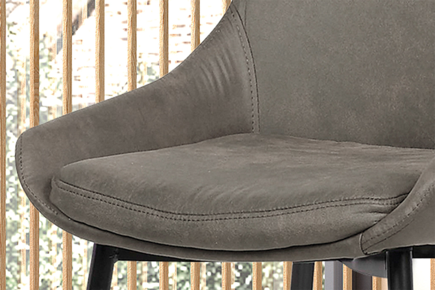 Stoel danora Micro fiber PU Grijs