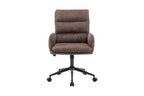 Bureaustoel Miana Stof Fabb Raven 45 Bruin