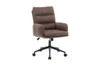 Bureaustoel Miana Stof Fabb Raven 45 Bruin