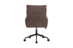 Bureaustoel Miana Stof Fabb Raven 45 Bruin