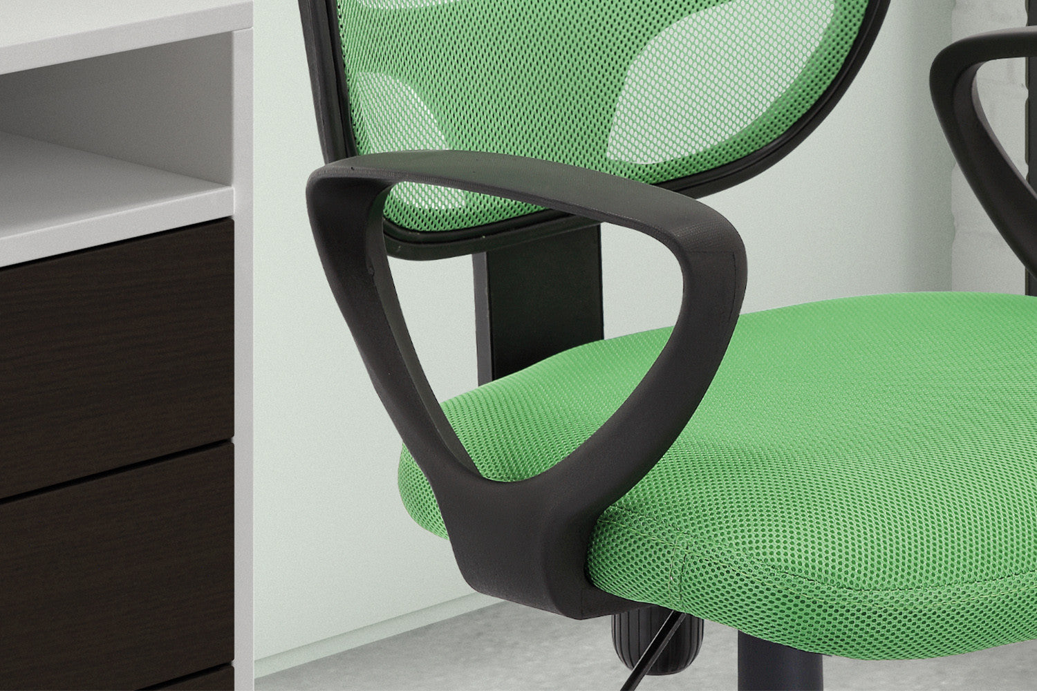 Bureaustoel Hans Mesh Lime