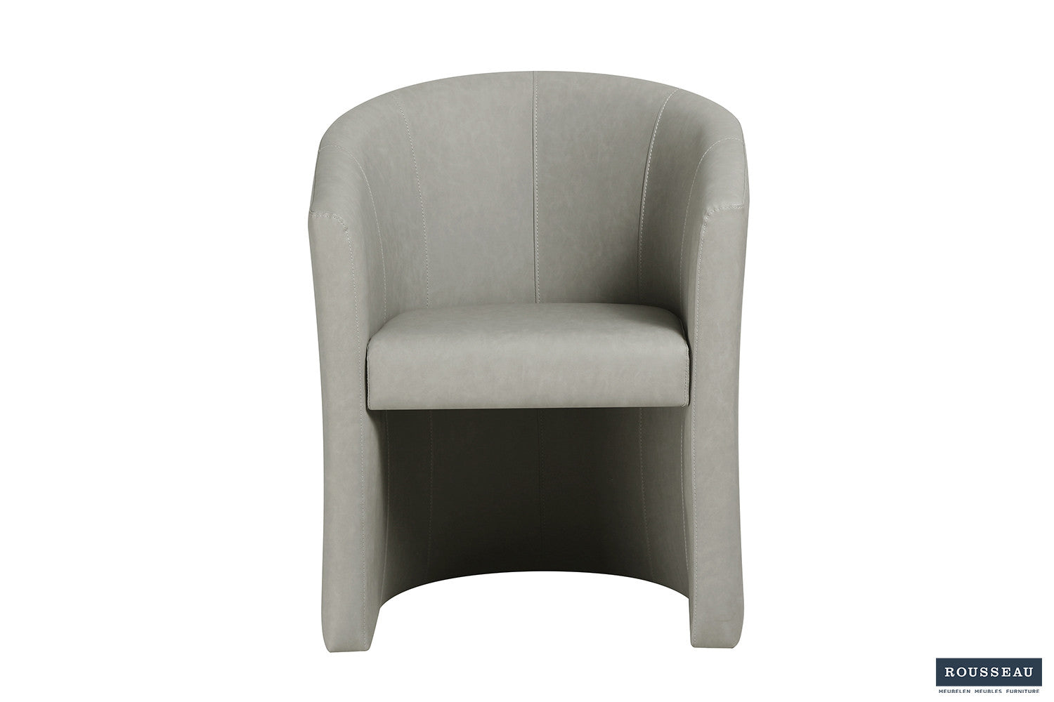 Kuipzeteltje 'Charlie' Vintage PU Lichtgrijs