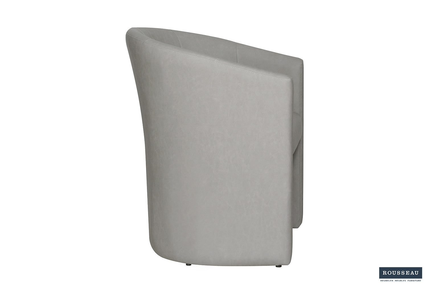 Kuipzeteltje 'Charlie' Vintage PU Lichtgrijs