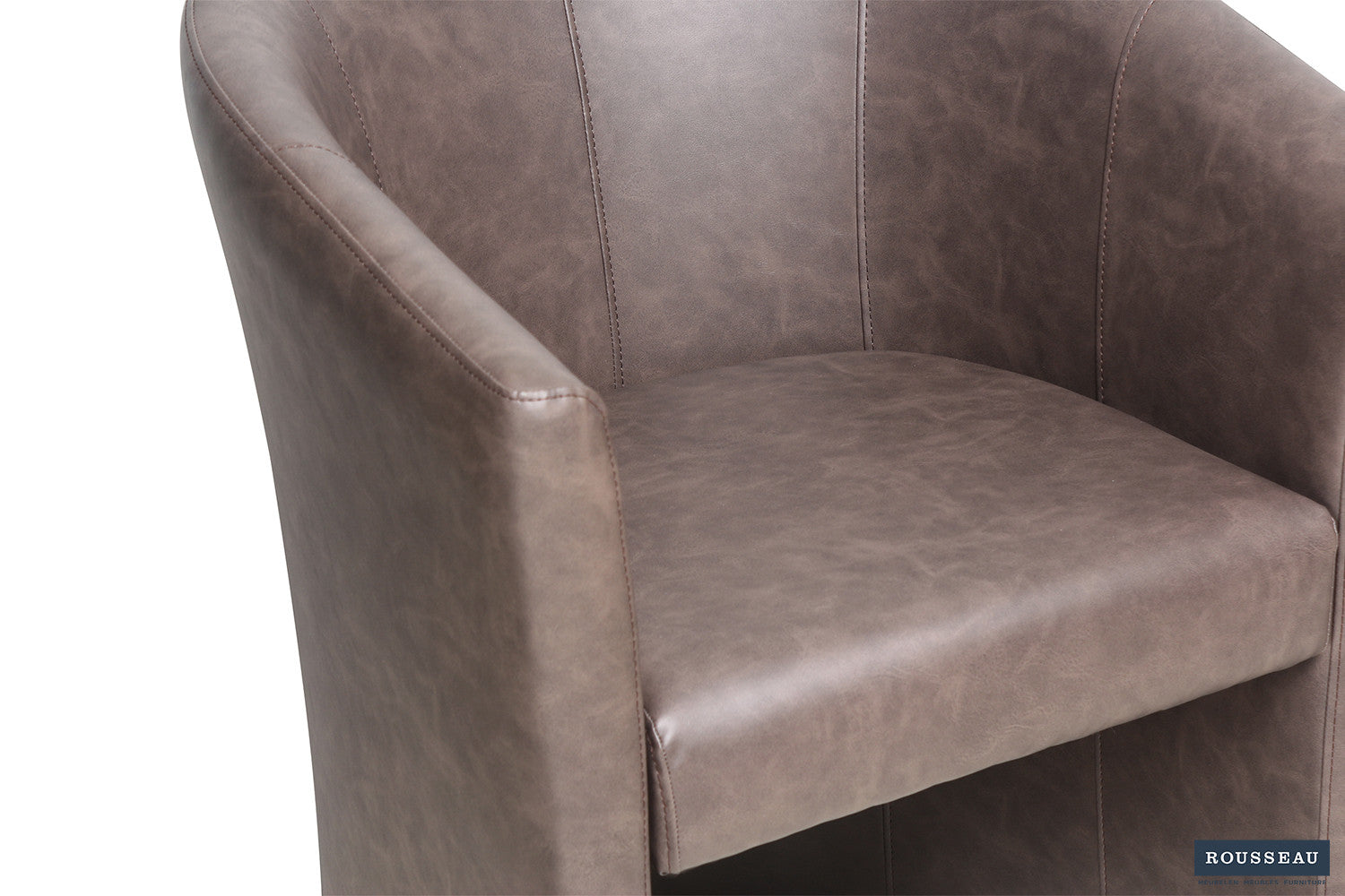 Kuipzeteltje jett Vintage PU Donkerbruin