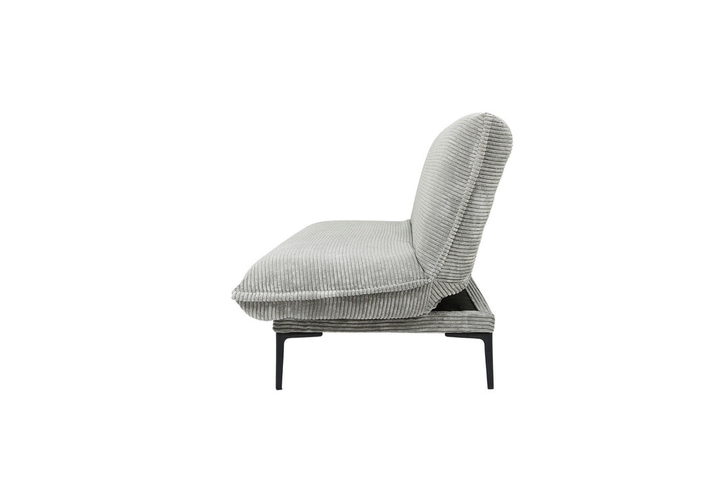 Slaapbank Amola Corduroy Donkergrijs
