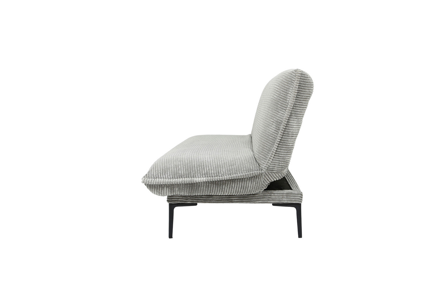 Slaapbank Amola Corduroy Donkergrijs
