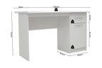 Bureau Saman 1 lade 1 deur Wit