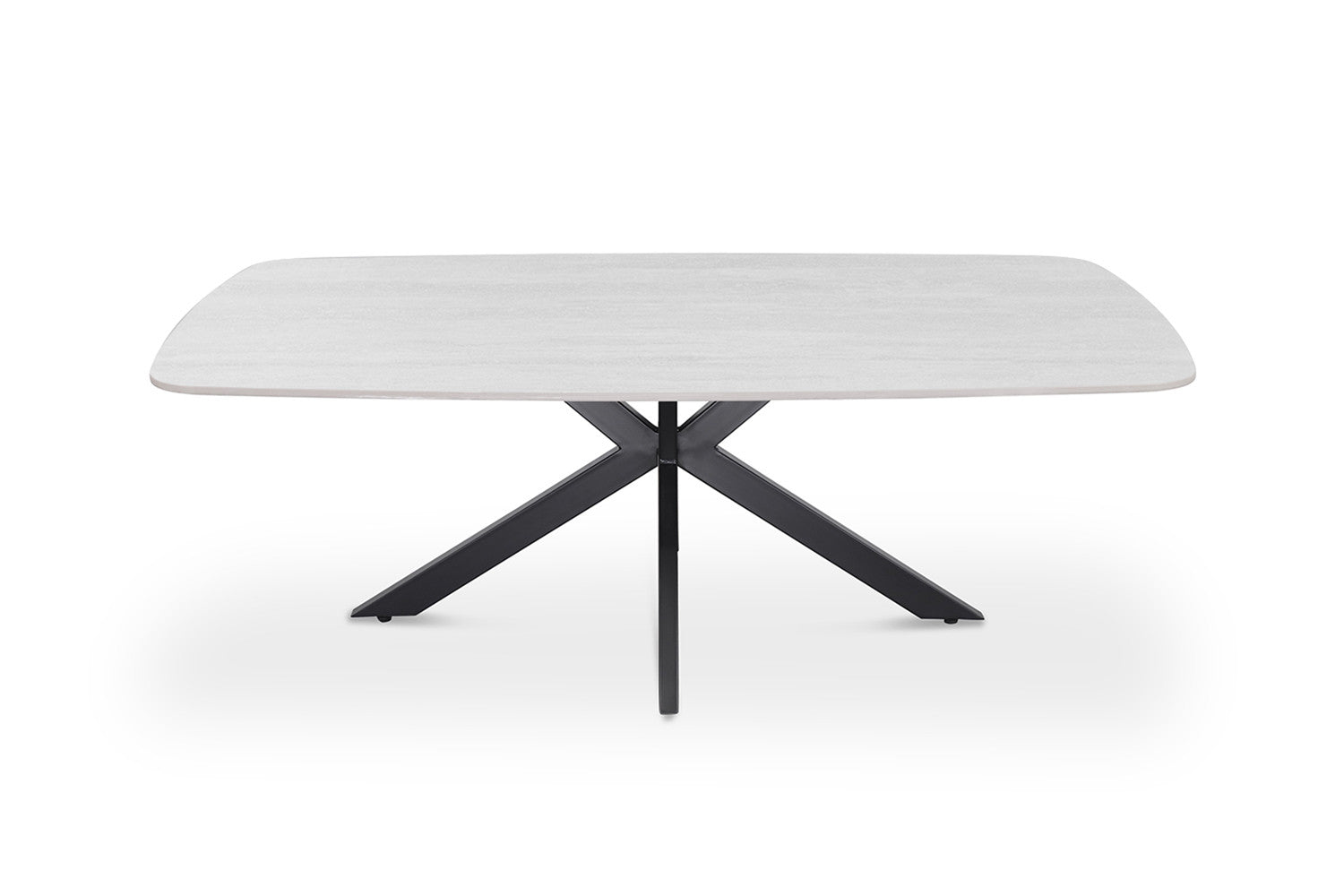 Salontafel Noxen 130 cm Deens Ovaal Steen Baroque Grijs