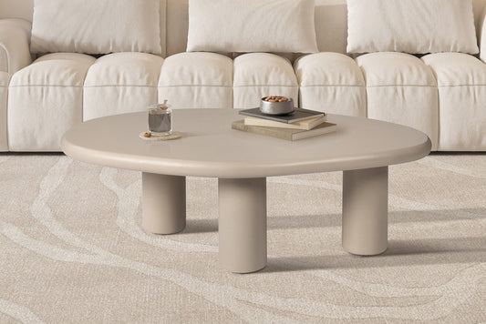 Salontafel Montivo 120 cm Cement Beige