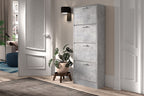 Schoenenkast Carla 4 laden Beton