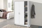Kledingkast Laura 3 deuren Wit