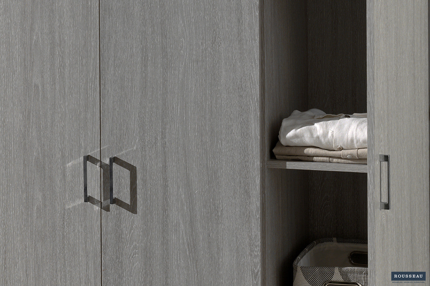 Kledingkast Laura 3 deuren Grijze Eik