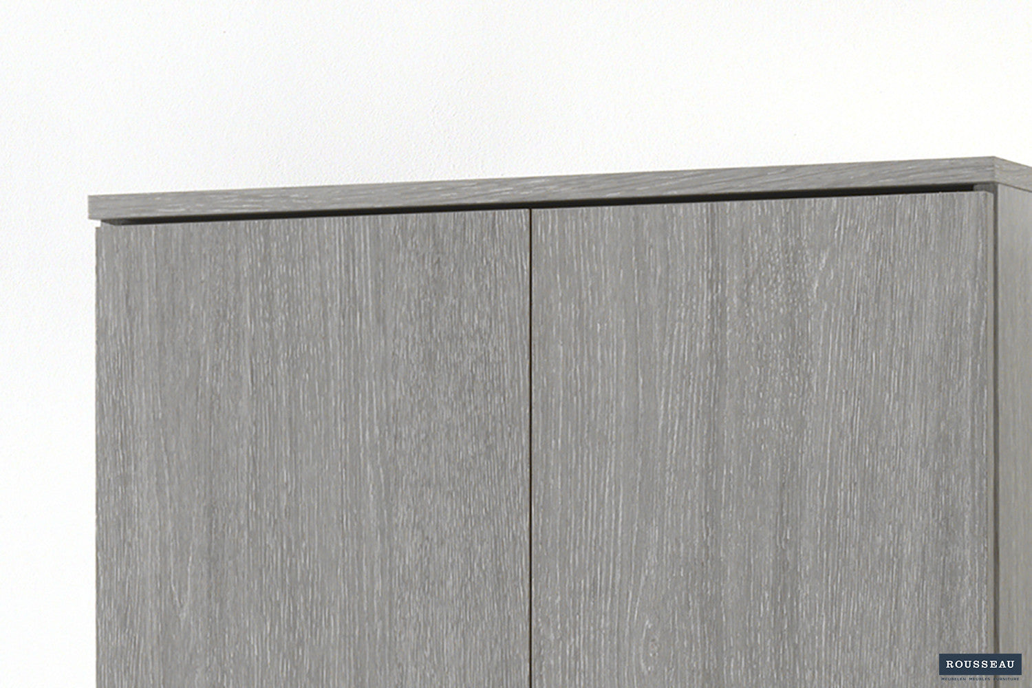 Opbergkast Laura 2 deuren en 4 legplanken Grijze Eik