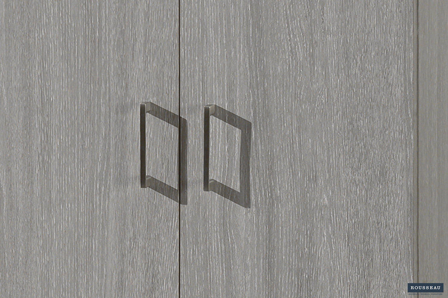 Opbergkast Laura 2 deuren en 4 legplanken Grijze Eik