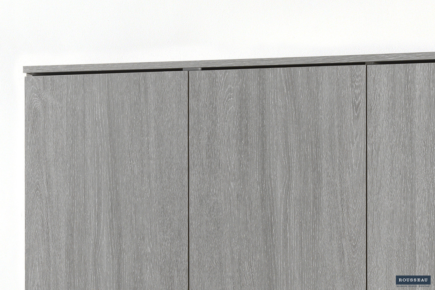 Opbergkast Laura 3 deuren en 4 legplanken Grijze Eik