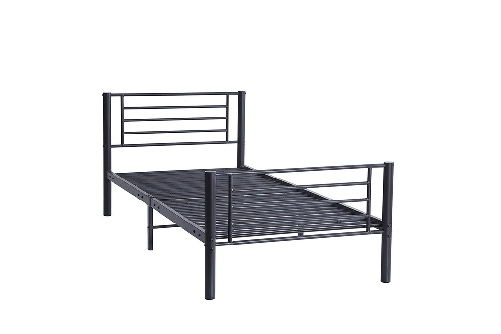 Bed Sola 90x200 Metaal Donkergrijs