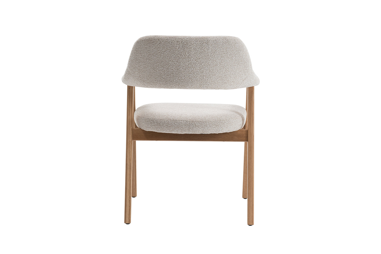 Japandi Eetkamerstoel Elora Eiken Beige