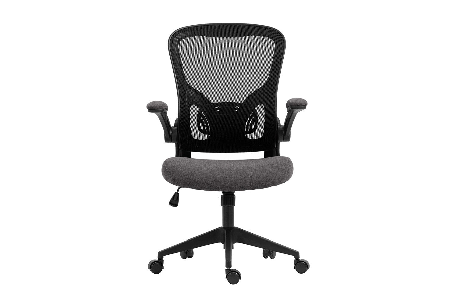 Bureaustoel Musa Mesh Zwart/Grijs