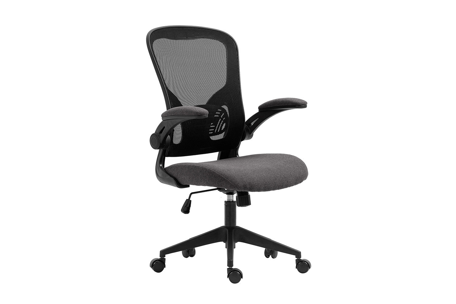 Bureaustoel Musa Mesh Zwart/Grijs