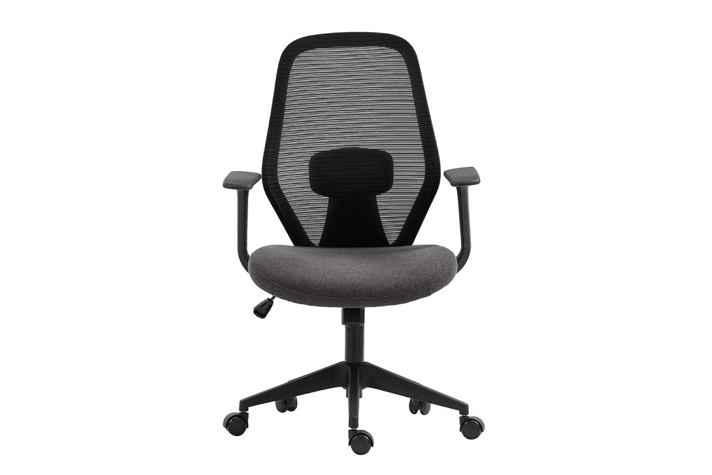 Bureaustoel Ruud Mesh Zwart/Grijs