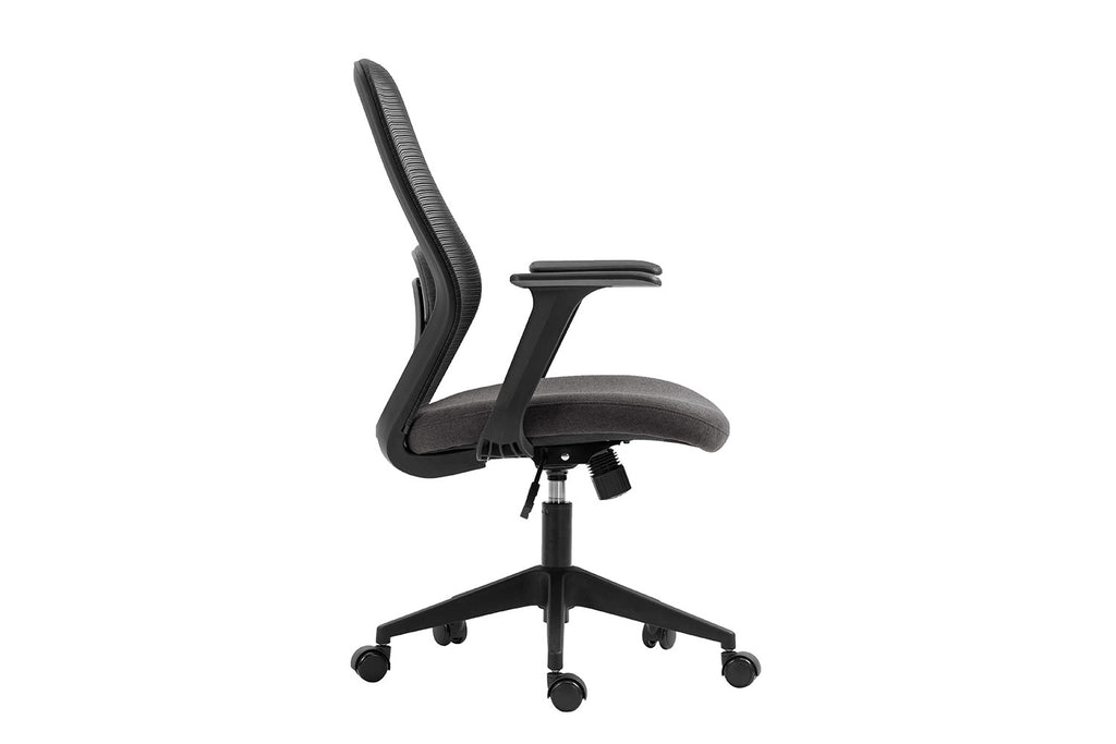 Bureaustoel Ruud Mesh Zwart/Grijs