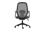 Bureaustoel Ruud Mesh Zwart/Grijs