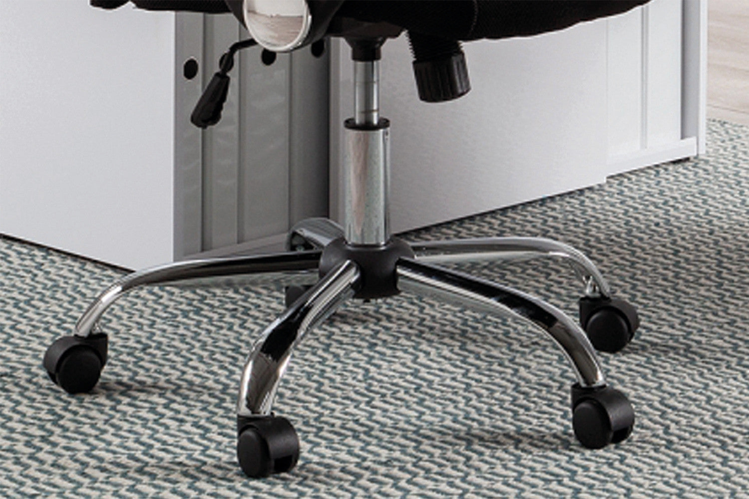 Bureaustoel Mees Mesh Zwart