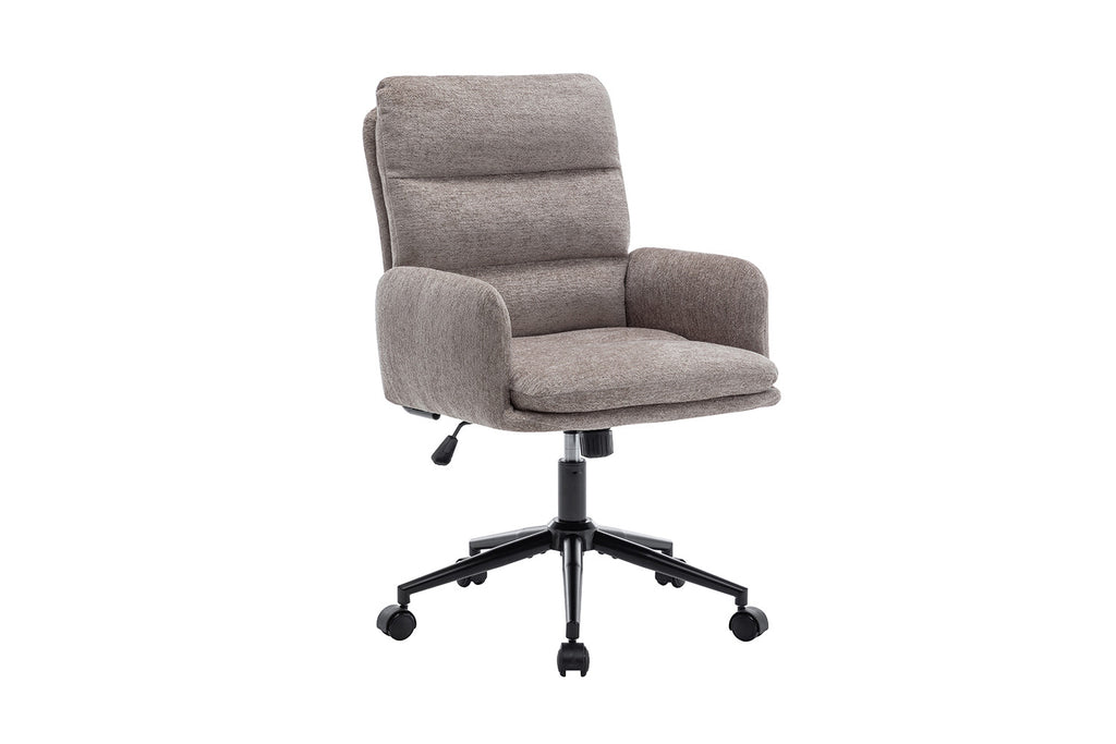 Bureaustoel Miana Stof Fabb Raven 30 Zand
