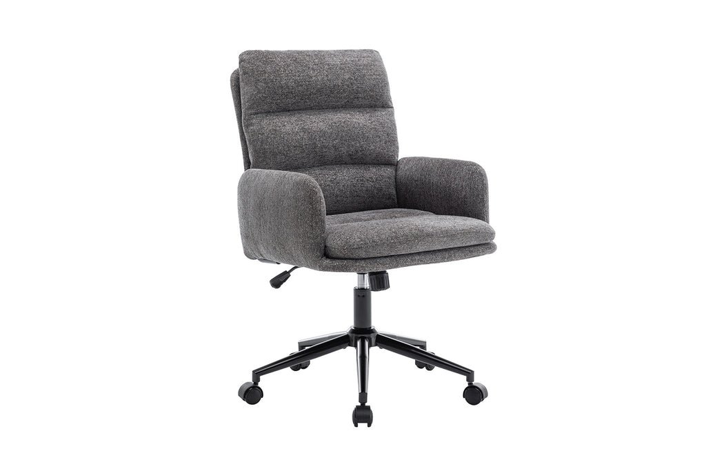 Bureaustoel Miana Stof Fabb Raven 13 Donkergrijs