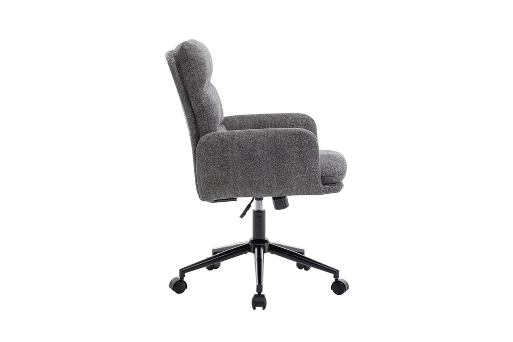 Bureaustoel Miana Stof Fabb Raven 13 Donkergrijs